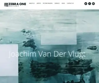 Zebraonegallery.com(Zebra One Gallery) Screenshot