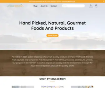 Zebraorganics.com(Zebra Organics) Screenshot