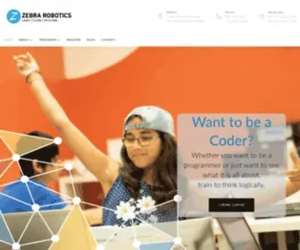 Zebraroboticsindia.com(Zebra Robotics) Screenshot