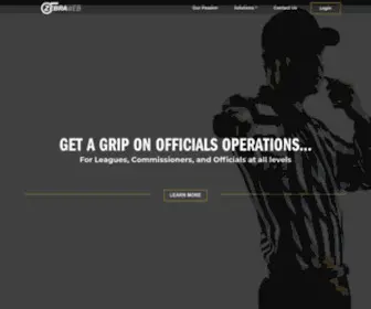 Zebraweb.org(Sports officials operations system) Screenshot