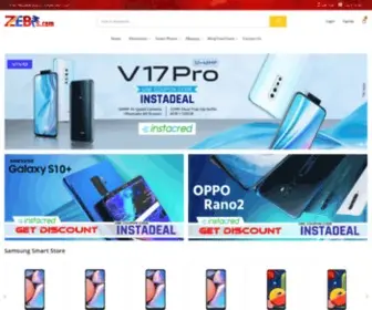 Zebrs.com(Online Electronics Shopping in India on EMI) Screenshot