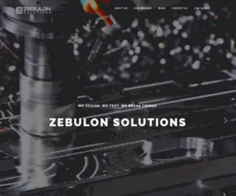 Zebulonsolutions.com(Zebulon Solutions) Screenshot