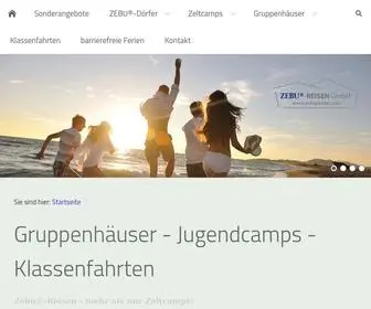 Zebureisen.com(ZebuÃÂ®) Screenshot