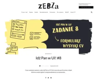 Zebza.net(Grafika, projektowanie, UX design) Screenshot