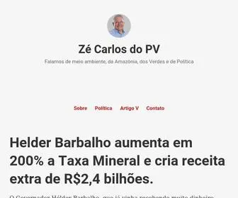 Zecarlosdopv.blog(Zé Carlos do PV) Screenshot