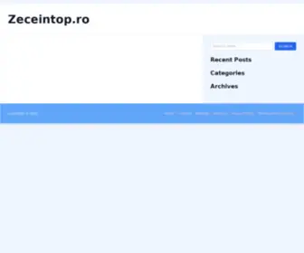 Zeceintop.ro(Zeceintop) Screenshot