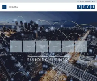 Zech-Building.de(ZECH Building) Screenshot