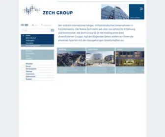 Zech-Group.de(ZECH GROUP) Screenshot