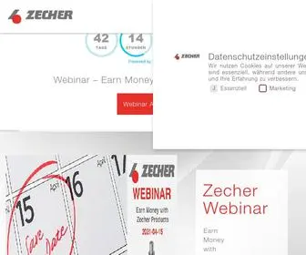 Zecher.com(Zecher GmbH) Screenshot