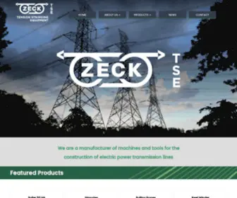 Zeck.co.th(ZECK TSE International Ltd) Screenshot