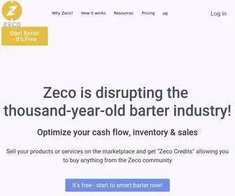 Zeco-Barter.com(Zeco Barter) Screenshot