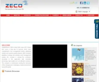 Zecoaircon.com(ZECO Aircon) Screenshot