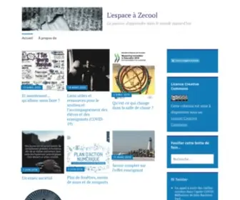 Zecool.com(L'espace à zecool) Screenshot