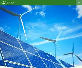 Zecsa.org(Energias renovables desde Canarias para el mundo) Screenshot