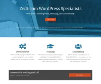 Zed1.com(WordPress Specialists) Screenshot