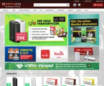 Zedaco.de(Zigaretten) Screenshot