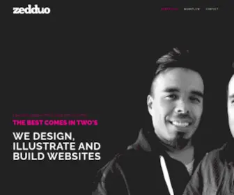 Zedduo.com(Design) Screenshot