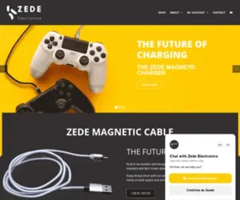 Zede-Electronics.com(The future of charging) Screenshot