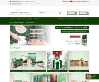 Zedernshop.com(Import Export von Naturprodukten) Screenshot