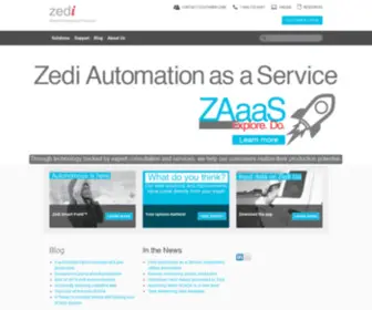 Zedi.ca(Emerson's Zedi cloud SCADA solutions) Screenshot