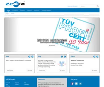 Zedira.com(ZEDIRA GmbH) Screenshot