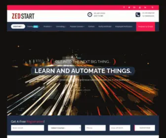 Zedstart.in(ZedStart Solutions) Screenshot