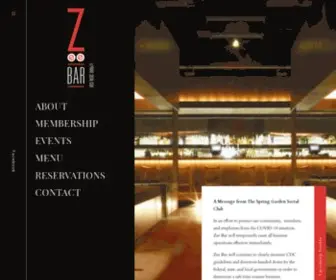 Zee-Bar.com(A private social club) Screenshot