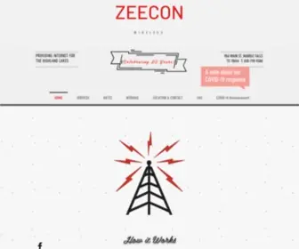 Zeecon.com(Zeeconwireless) Screenshot