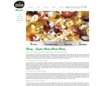 Zeea.com(Buy Zeea Olives) Screenshot