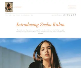 Zeebakalan.com(Zeeba Kalan) Screenshot