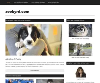 Zeebyrd.com(Petco dog training) Screenshot