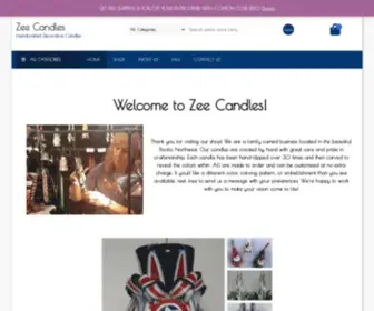 Zeecandles.com(Zee Candles) Screenshot