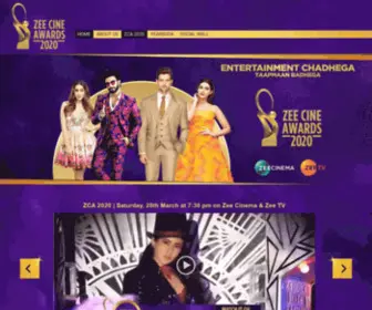 Zeecineawards.com(Zee Cine Awards) Screenshot