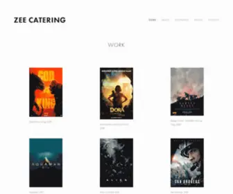 Zee.com.au(Zee Catering) Screenshot