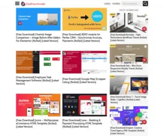 Zeedownloader.com(Free download wordpress themes & plugins) Screenshot