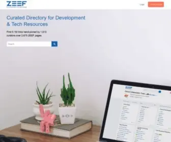 Zeef.com(ZEEF shutdown) Screenshot