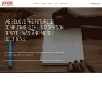 Zeek.com(Application and Web Development) Screenshot