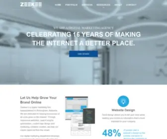 Zeekeeinteractive.com(Bell Media & Zeekee Interactive are now High Level Marketing) Screenshot