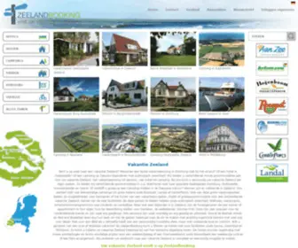 Zeelandbooking.eu(Vakantie Zeeland) Screenshot