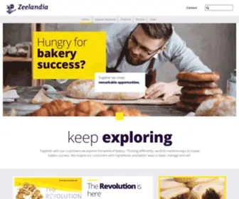 Zeelandia.co.uk(Baking Ingredients For Commercial Bakeries) Screenshot