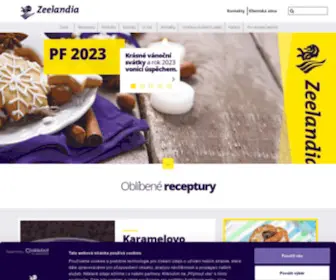 Zeelandia.cz(Česká) Screenshot