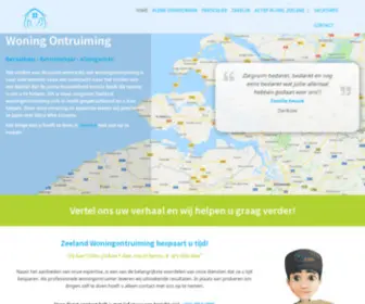 Zeelandwoningontruiming.nl(Woningontruiming in heel Zeeland. Particulier en bedrijf) Screenshot