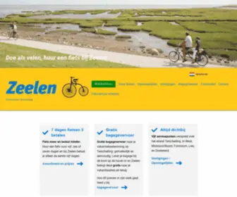 Zeelenfiets.nl(Zeelen Fietsverhuur Terschelling) Screenshot