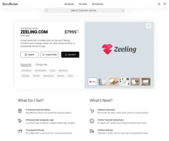 Zeeling.com(Purchase today. Starter logo inc) Screenshot