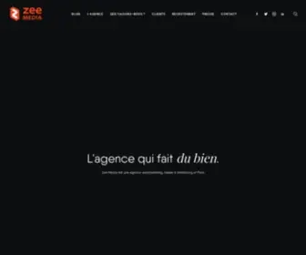 Zeemedia.fr(Zee) Screenshot