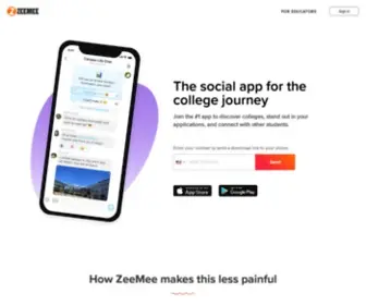 Zeemee.com(Home) Screenshot