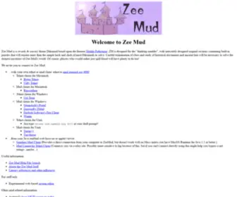 Zeemud.org(Zee MUD) Screenshot