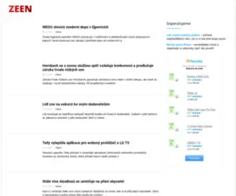 Zeen.cz(Váš online magazín) Screenshot