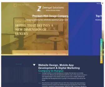 Zeengal.com(#1 Web design & App development company in Kanpur India) Screenshot