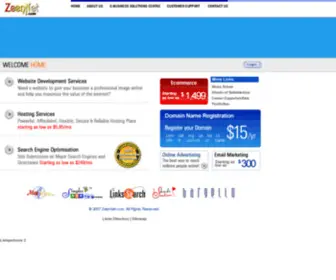 Zeennet.com(ZeenNet Internet Marketing UK Ecommerce Solutions) Screenshot